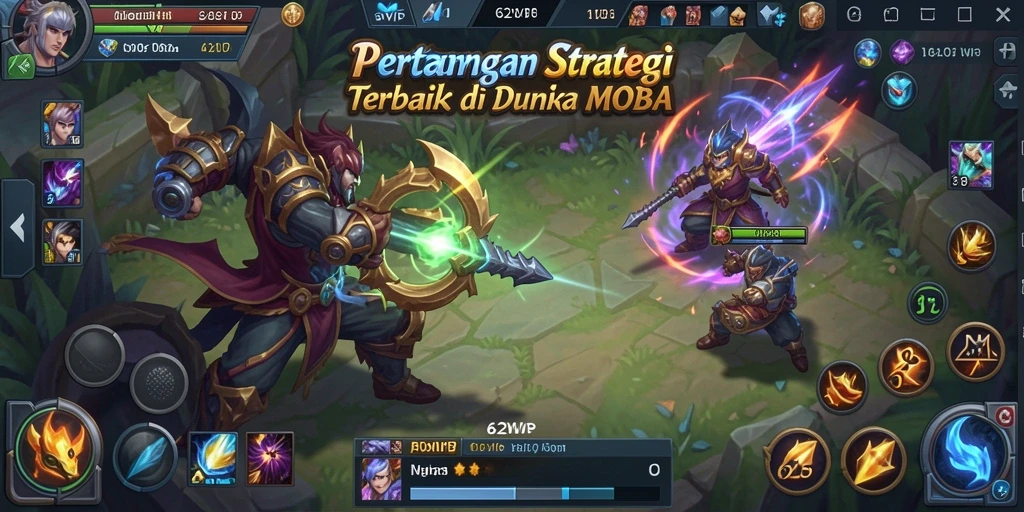 Screenshot gameplay 62VIP yang penuh aksi seru dan strategi.