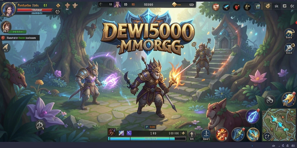 Tampilan gameplay menarik banget di DEWI5000, menawarkan petualangan yang seru.
