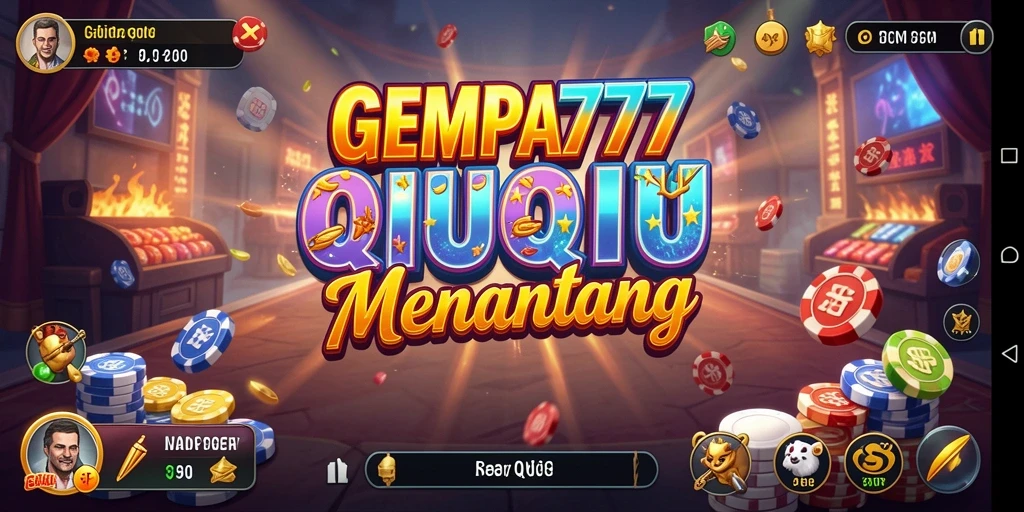 Tampilan gameplay seru dari GEMPA777 yang penuh tantangan QiuQiu.