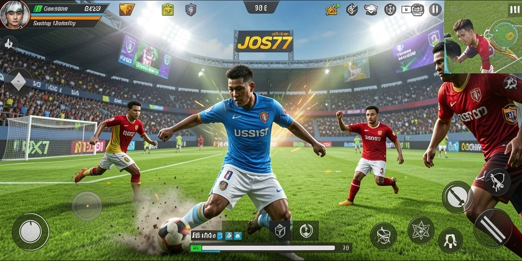 Tampilan menarik gameplay JOS77 yang menegangkan dan penuh aksi.