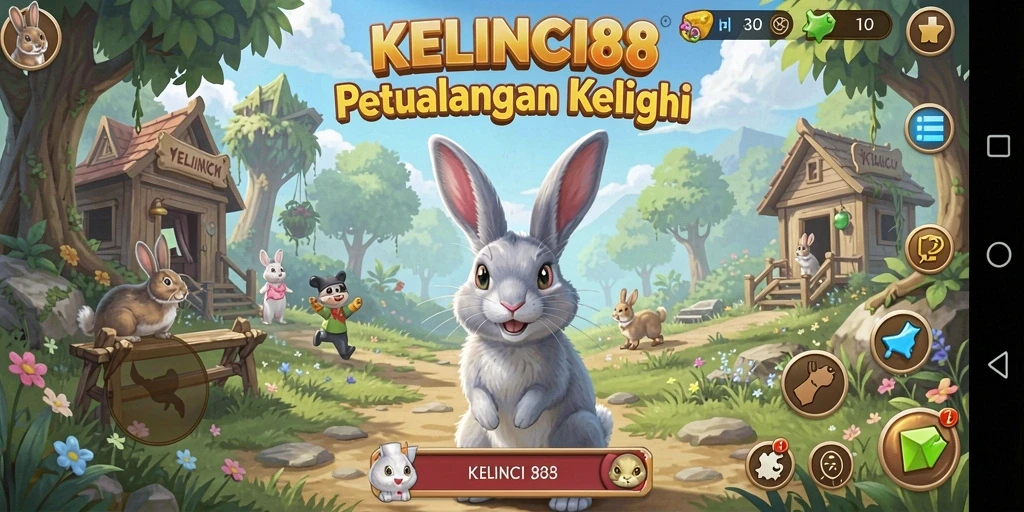 Tangkapan layar gameplay <strong>KELINCI88</strong> yang menampilkan petualangan seru dan tantangan.