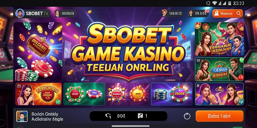 Tampilan gameplay Kasino yang menarik dari SBOBET.
