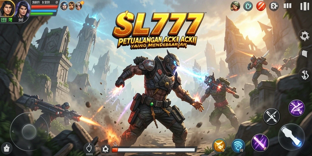 Tampilan gameplay SL777 yang mendebarkan dan penuh aksi.