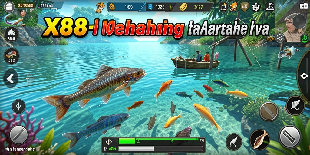 Gameplay seru X88 dengan pengalaman memancing yang realistis.